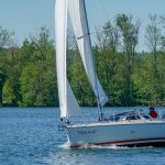 Segelyacht Etap 26i auf dem Scharmützelsee